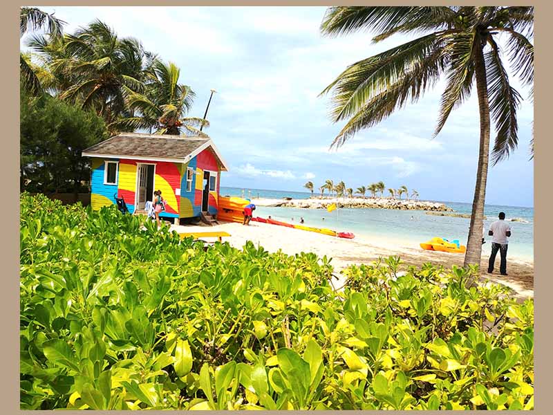 Jamaican Beach with House