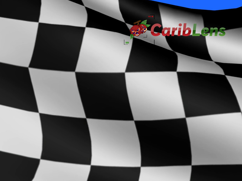 Checkered flag animated background