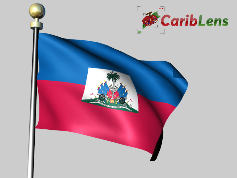 Haiti flag animated