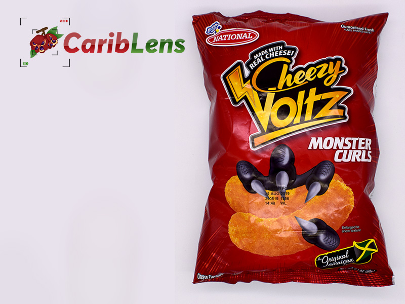 National – Cheezy Voltz Monster Curls Made with real cheese!