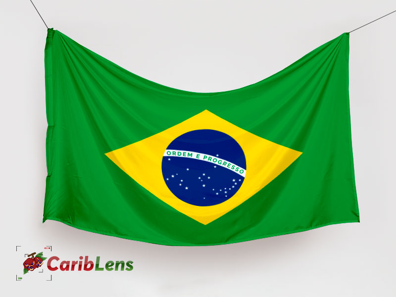 brazilian hanging flag
