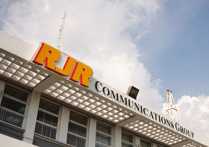 Rjrgleaner Communications Group Building With Old Rjr Logo