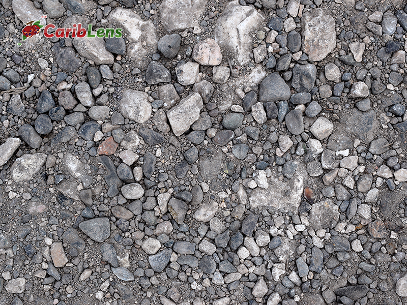 Dirt And Stone Gravel, Ground Texture