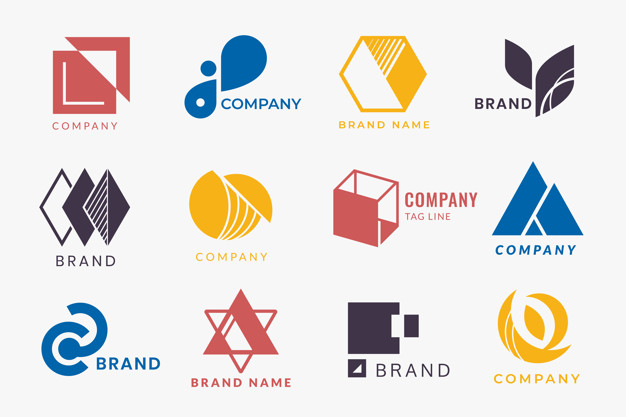 Cooperate logo designs Free Vector