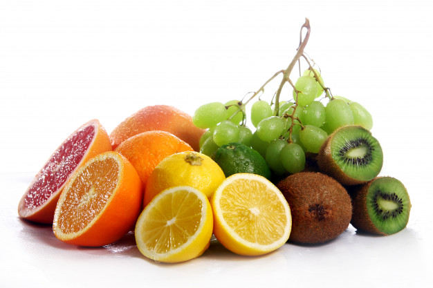 Fresh Fruits Isolated White Background 144627 10547