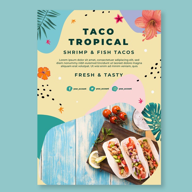 Mexican Food Vertical Flyer Template 23 2148984587