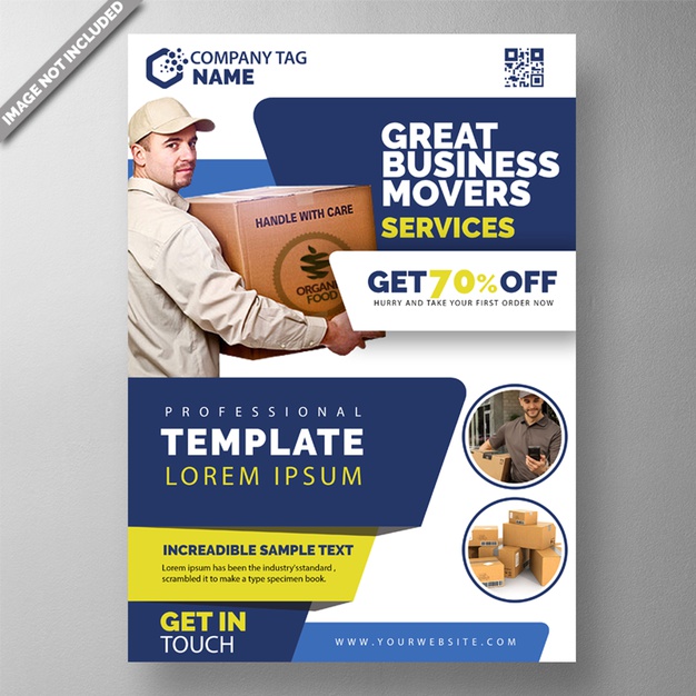 Package Delivery Flyer Template 1409 1119