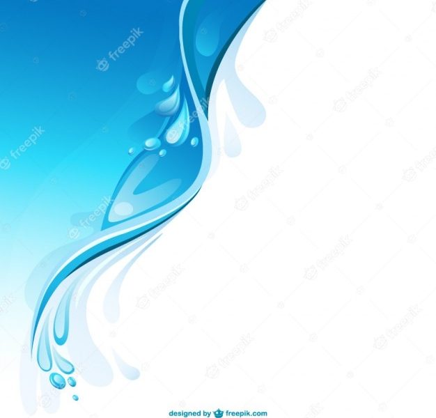 Abstract water background Free Vector