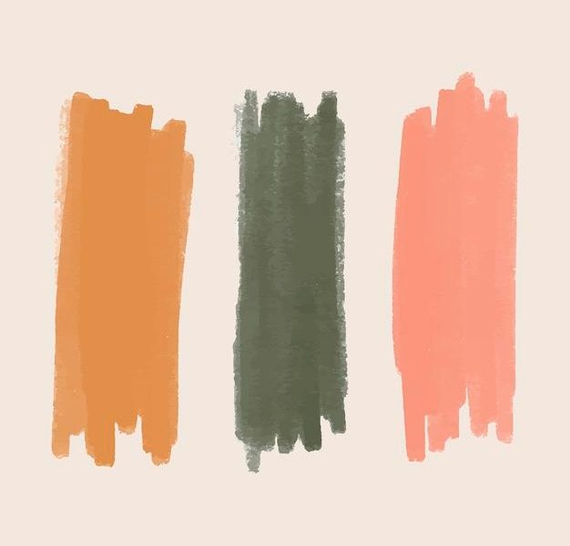 Cute brush stroke element vector Free Vector Cute brush stroke element vector Free Vector