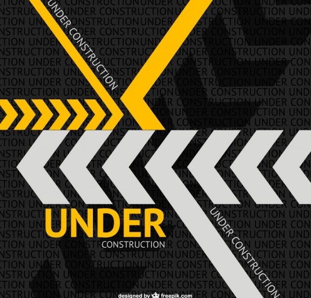 Under construction background Free Vector