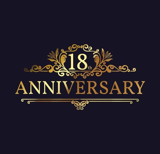 Anniversary set logo style with silver color Premium Vector