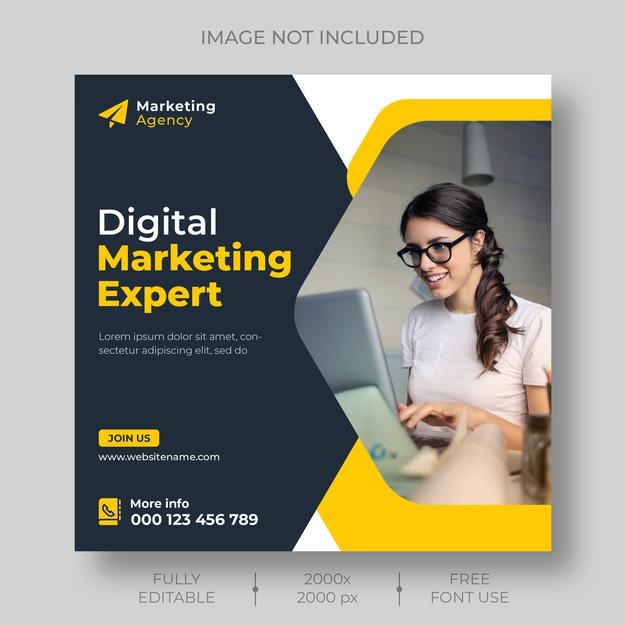 Digital Marketing Corporate Social Media Instagram Post Template 237398 276