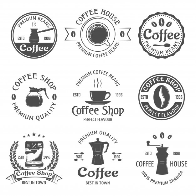 Coffee Emblem Set 1284 34647