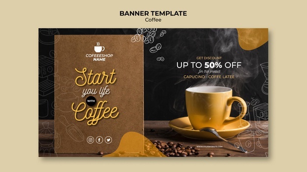 Coffee Promotion Banner Template 23 2148663802