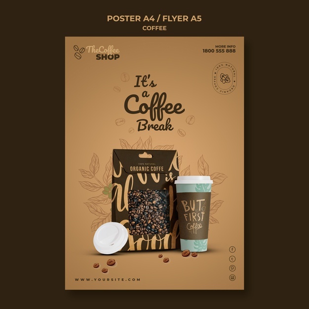 Coffee Shop Flyer Template 23 2148870904