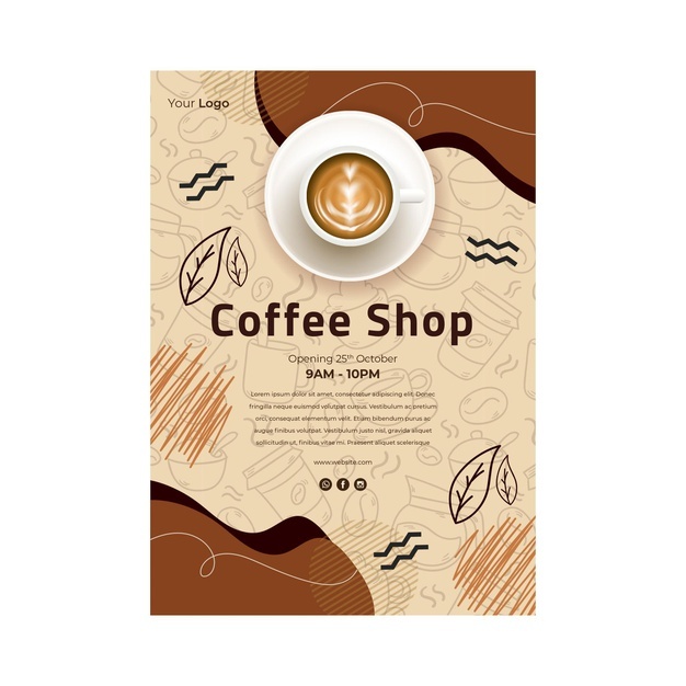 Coffee Shop Flyer Vertical 23 2148706645