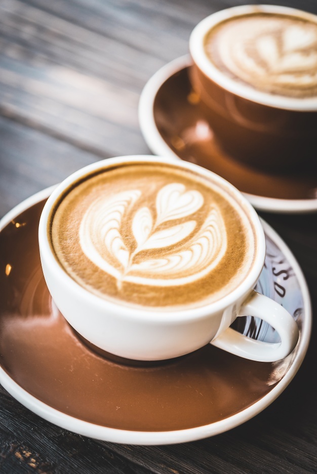 Cup Coffee With Foam Flower 1203 1629