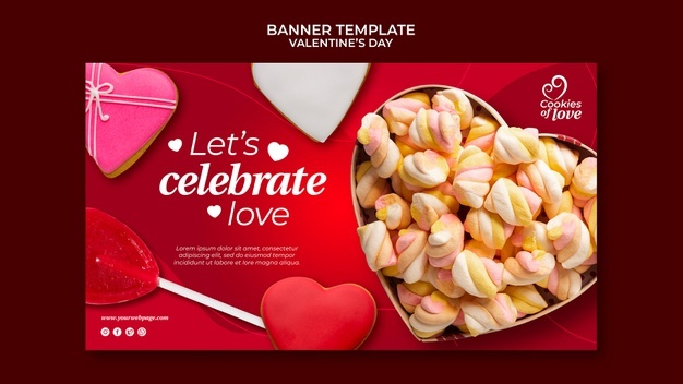 Lovely Valentine S Day Banner Template 23 2149147063