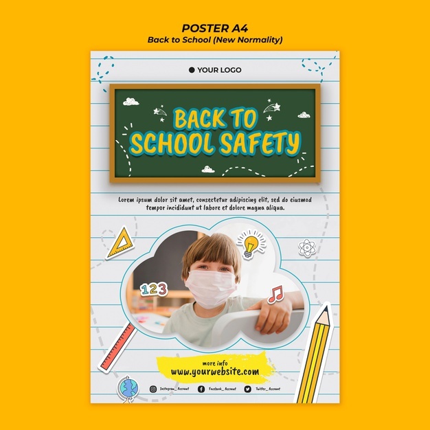 Poster Template Back School Season 23 2148585070