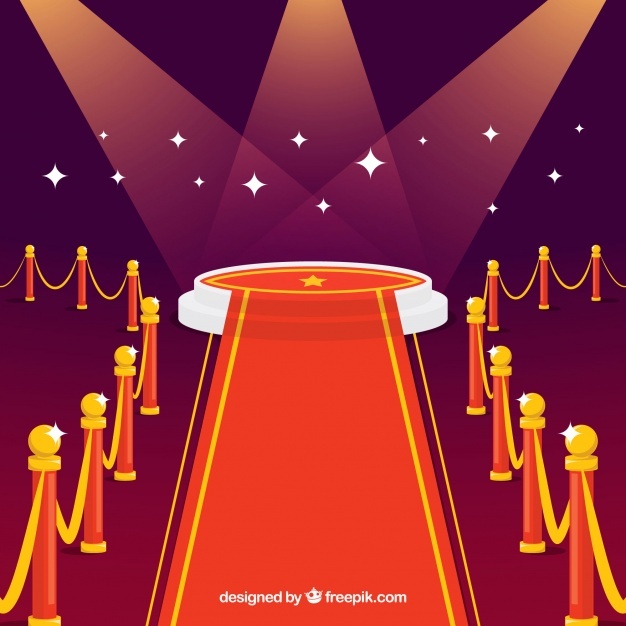 Red Carpet Background Flat Style 23 2147763741