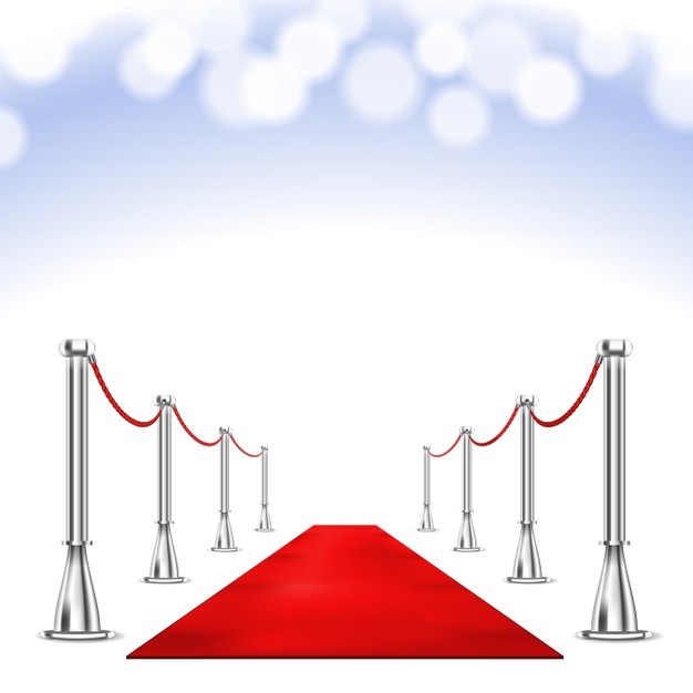 Red Carpet Bokeh Lights 1284 42381