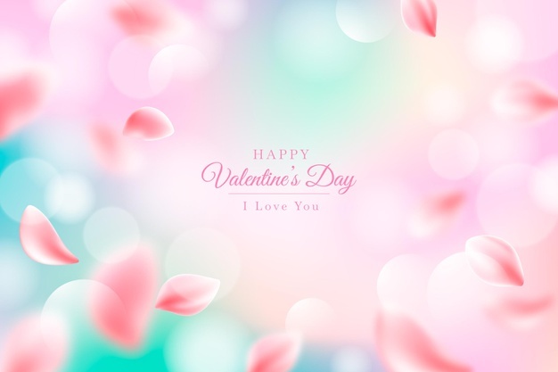 Blurred Valentine S Day Background 52683 53195