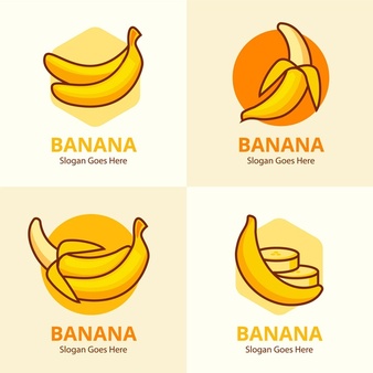 Collection Banana Logo Templates 23 2148737243