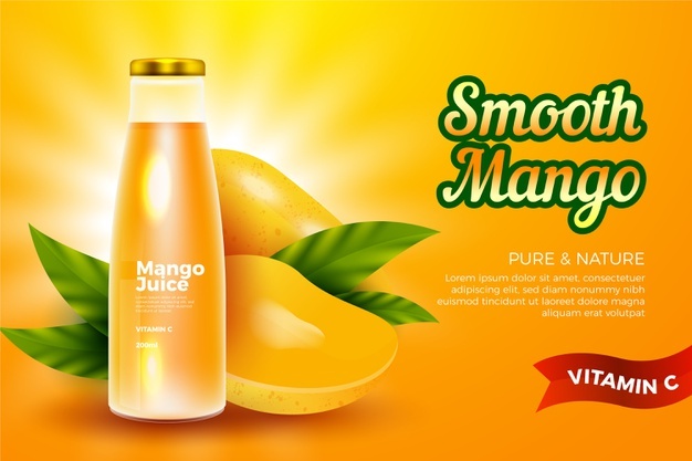 Drink Ad Template Mango Juice 23 2148449860