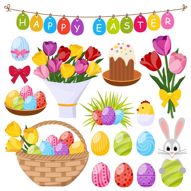 Easter Day Decorative Elements 1284 50583