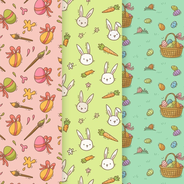 Easter Day Patterns Collection 23 2148863715