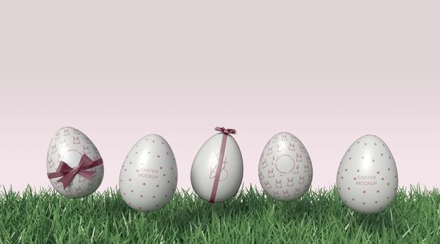 Easter Eggs Mockup 58466 14007