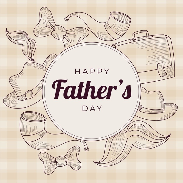 Engraving Hand Drawn Father S Day Illustration 23 2148957168