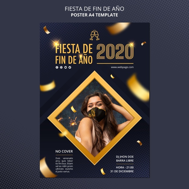 Fiesta De Fin De Ano Celebration Poster Template 23 2148768046