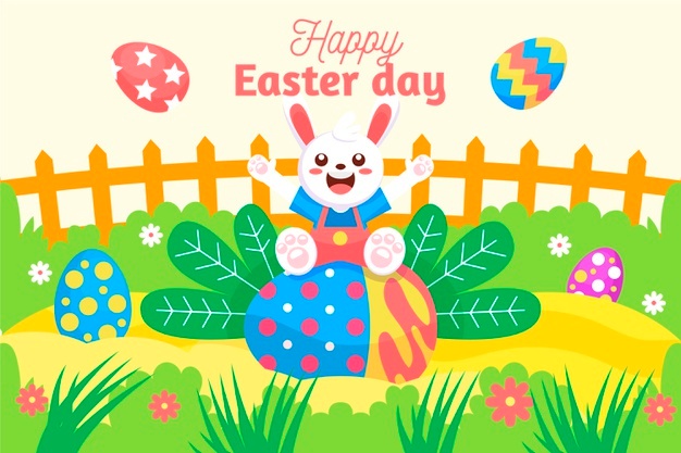 Flat Easter Celebration Illustration 23 2148866088