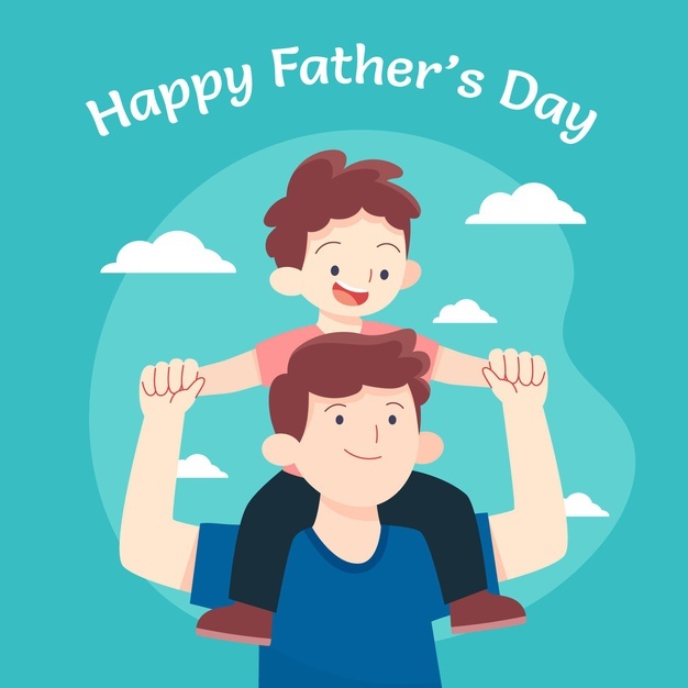 Flat Father S Day Illustration 23 2148960086