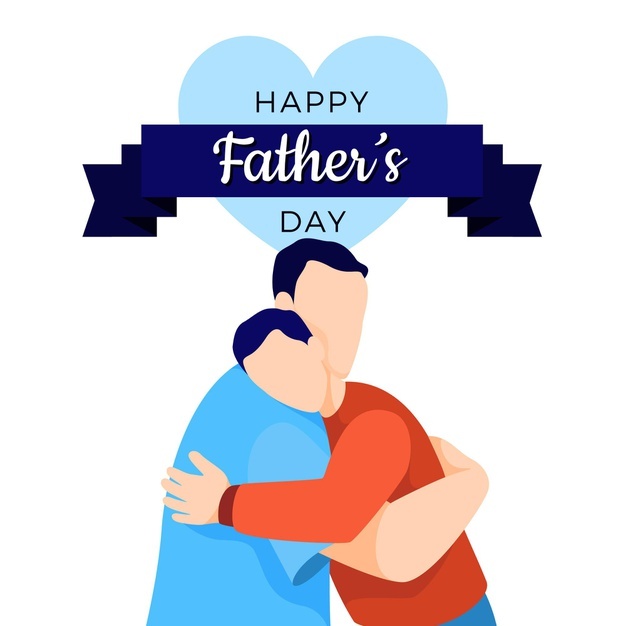 Flat Father S Day Illustration 23 2148960334