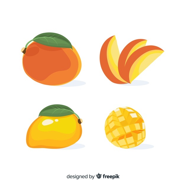 Flat Mango Illustration Pack 23 2148158146