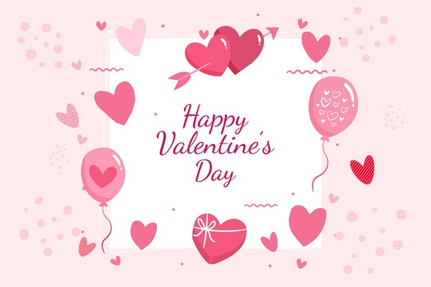 Flat Valentine S Day Background 23 2149216962