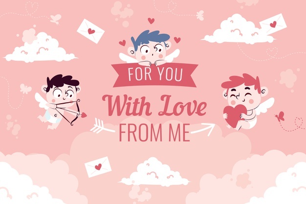 Flat Valentine S Day Background 23 2149223245