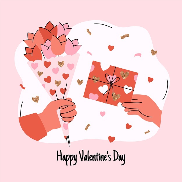 Flat Valentine S Day Illustration 23 2149222982