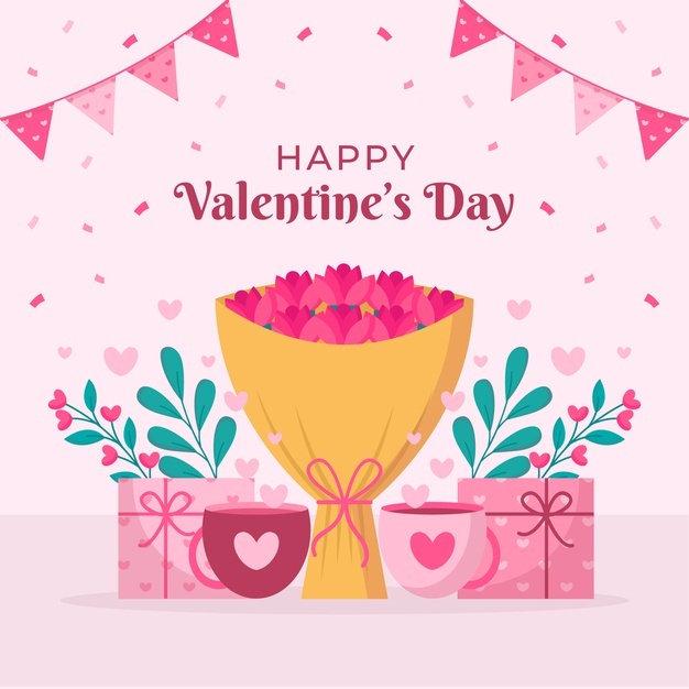 Flat Valentine S Day Illustration 23 2149225351