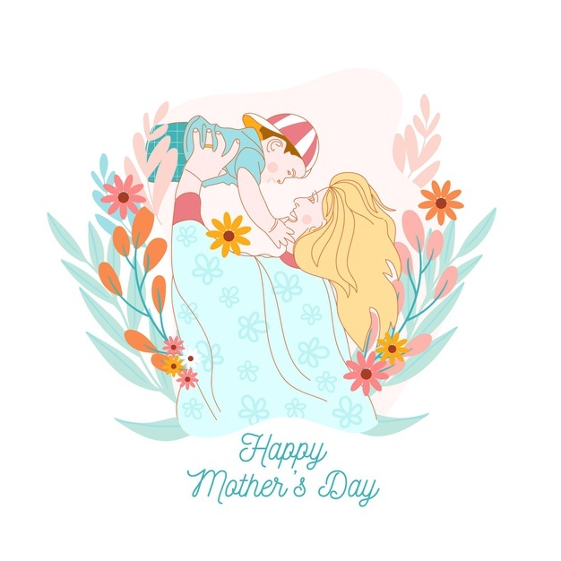 Floral Mother S Day Illustration 23 2148900374