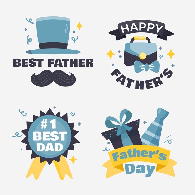 Hand Drawn Father S Day Badge Collection 23 2148943918