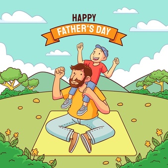 Hand Drawn Father S Day Illustration 23 2148966768