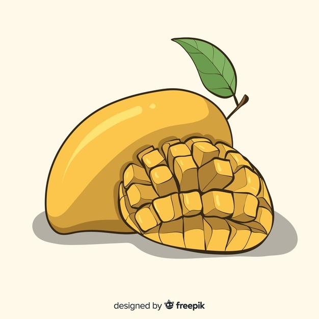 Hand Drawn Mango Background 23 2148163812