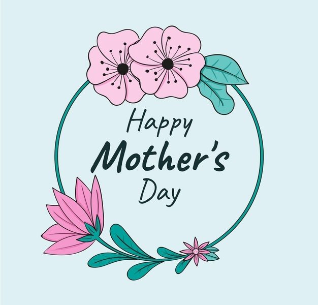 Hand drawn mother’s day illustration Free Vector