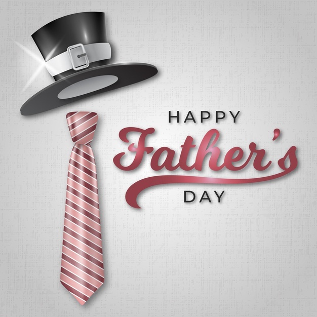 Happy Father S Day With With Realistic Hat Tie 23 2148535181