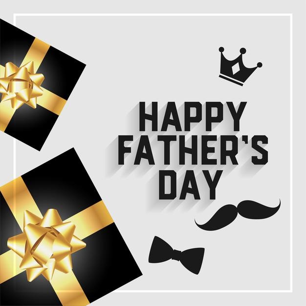 Happy Fathers Day Card With Gift Boxes 1017 31815