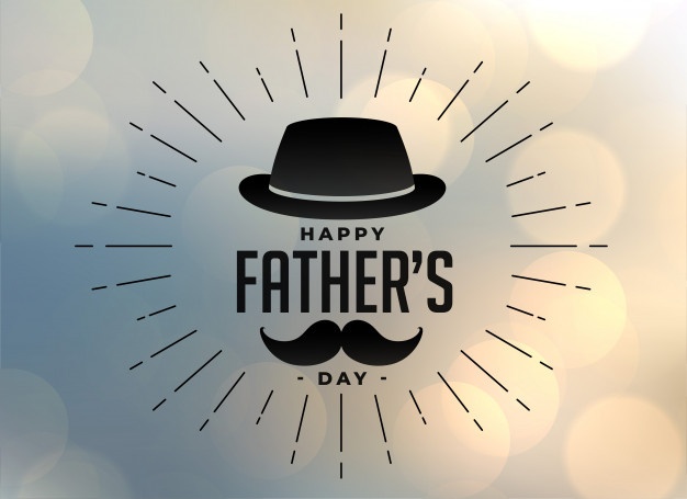 Happy Fathers Day Hipster Style Background 1017 19219