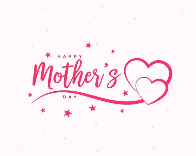 Happy Mothers Day Celebration Hearts Card Design 1017 31640